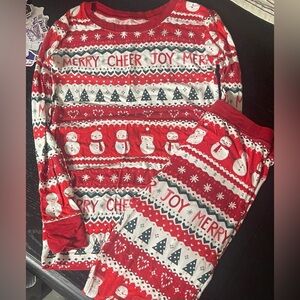 Little Sleepies size 7/8 - Christmas Pjs